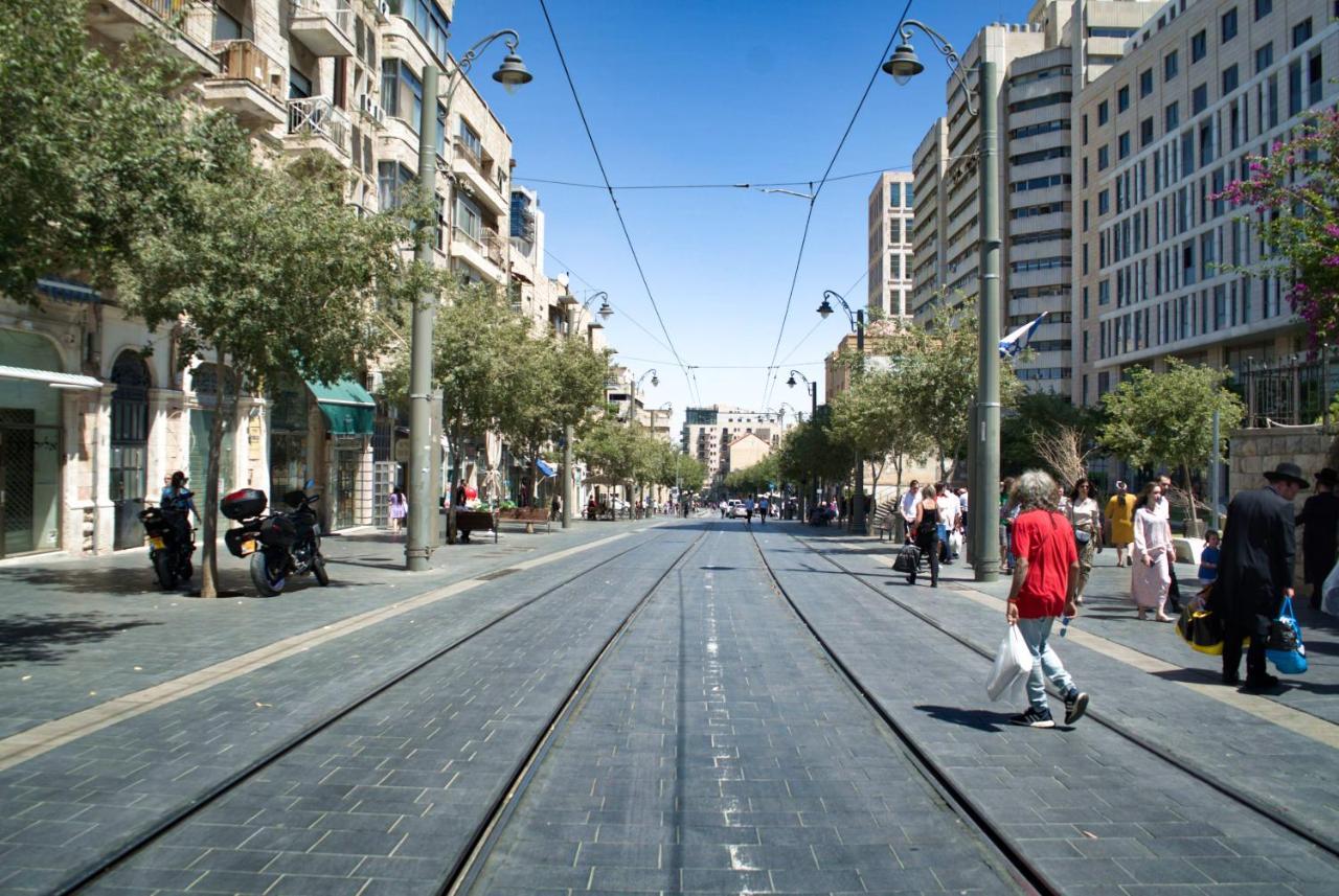 דירה לזוג על שוק מחנה יהודה Leilighet Jerusalem Eksteriør bilde
